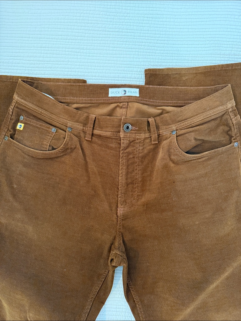 Duck Head Men’s Corduroy Pants in Chestnut Brown